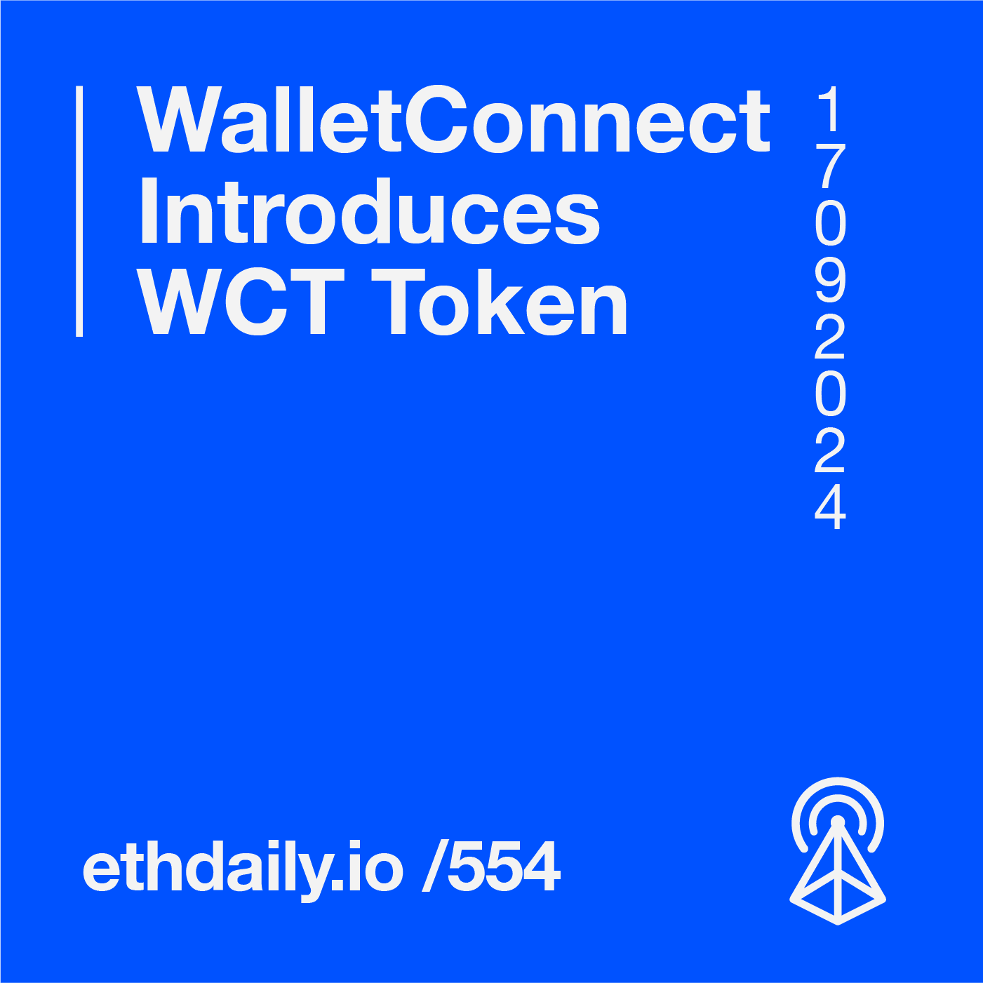 WalletConnect Introduces WCT Token coverart