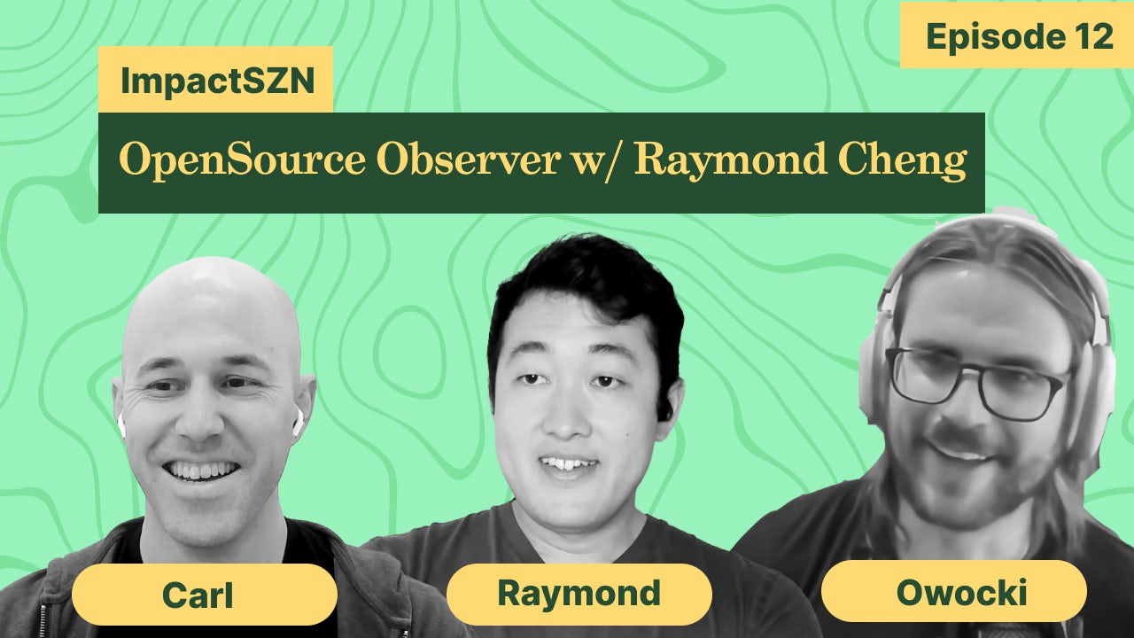 Open Source Observer w/ Raymond Cheng coverart