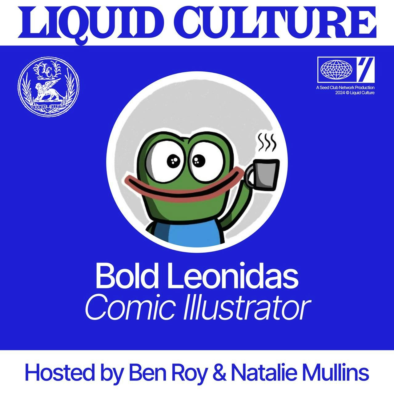 Crypto Twitter’s Comic Hero | Bold Leonidas coverart