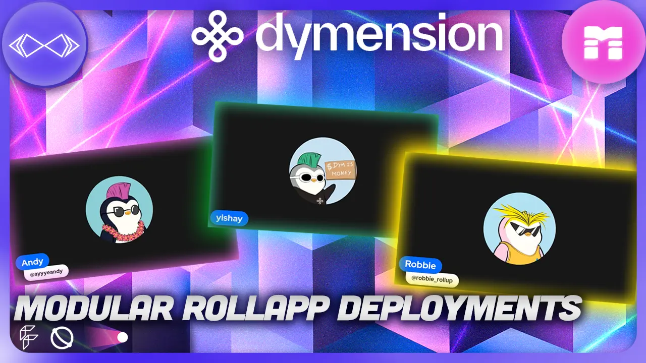 Modular March Episode 9: Dymension Embraces Modularity with RollApp Deployments coverart