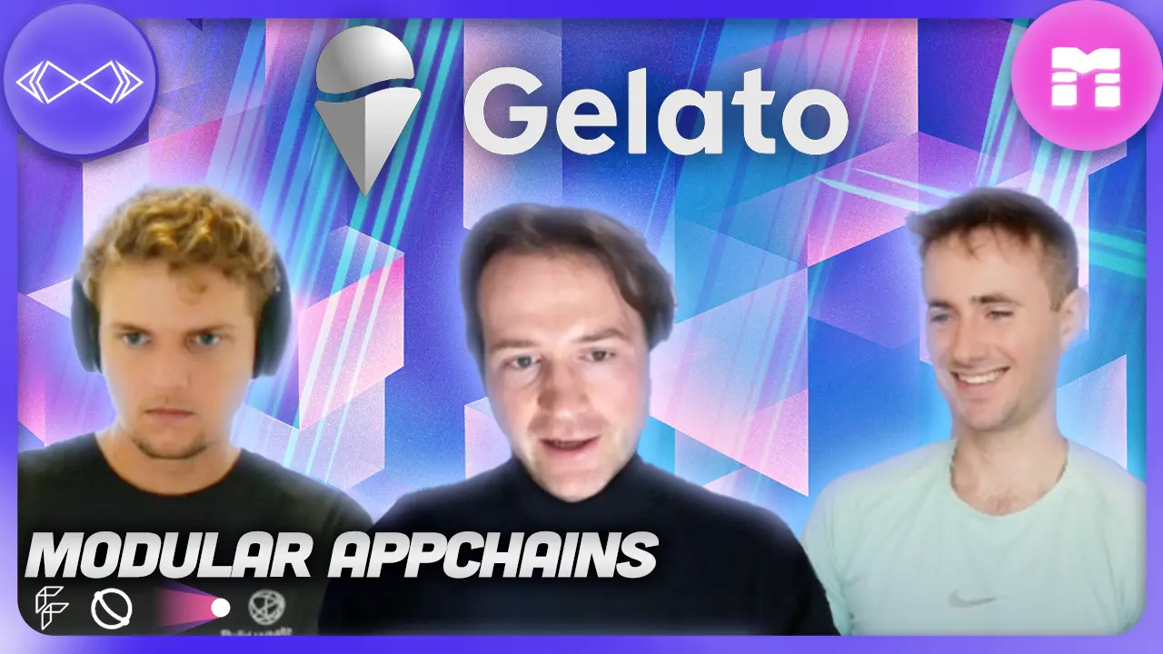 Modular March Episode 8: Modular Appchains-As-Service With Gelato coverart