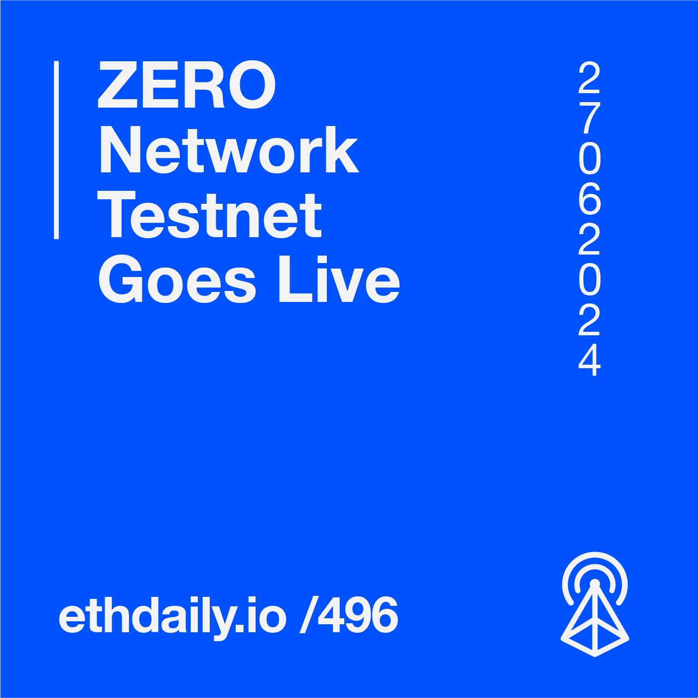 ZERO Network Testnet Goes Live coverart