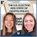 artwork for S10 E2 | The U.S. Election and State of Crypto Policy w/Amanda Tuminelli (DeFi Education Fund)