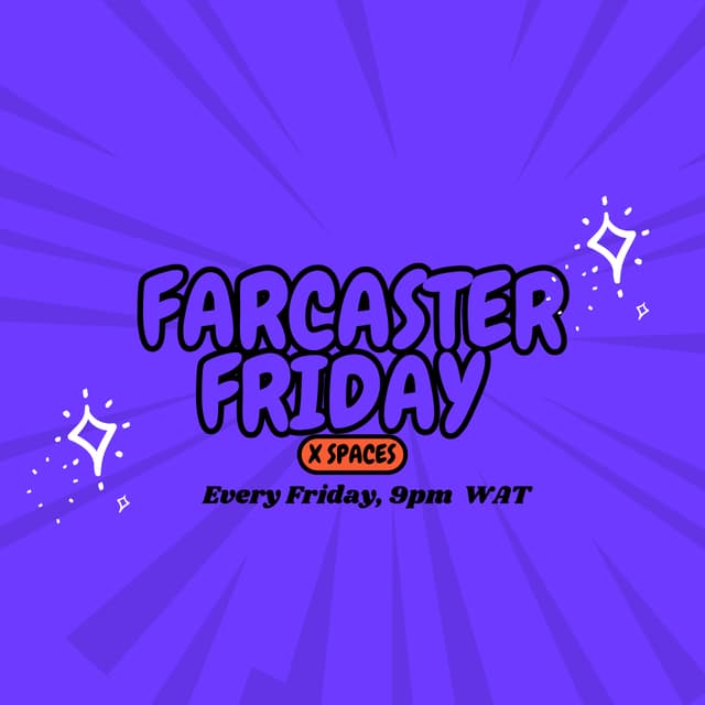 farcaster friday spaces's Cover Art