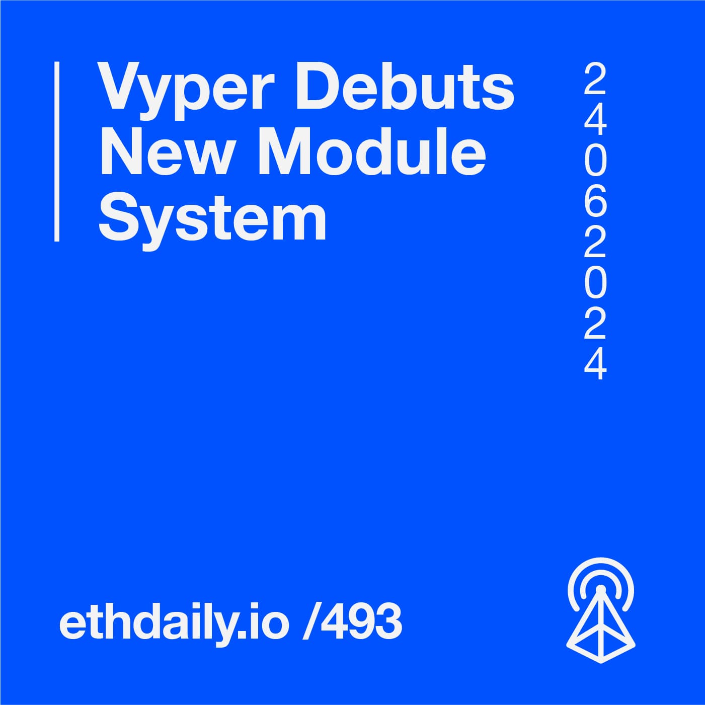 Vyper Debuts New Module System coverart