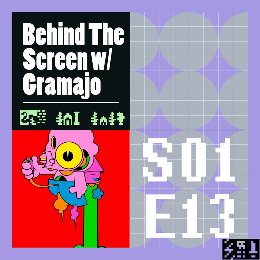 artwork for Behind The Screen with Gramajo