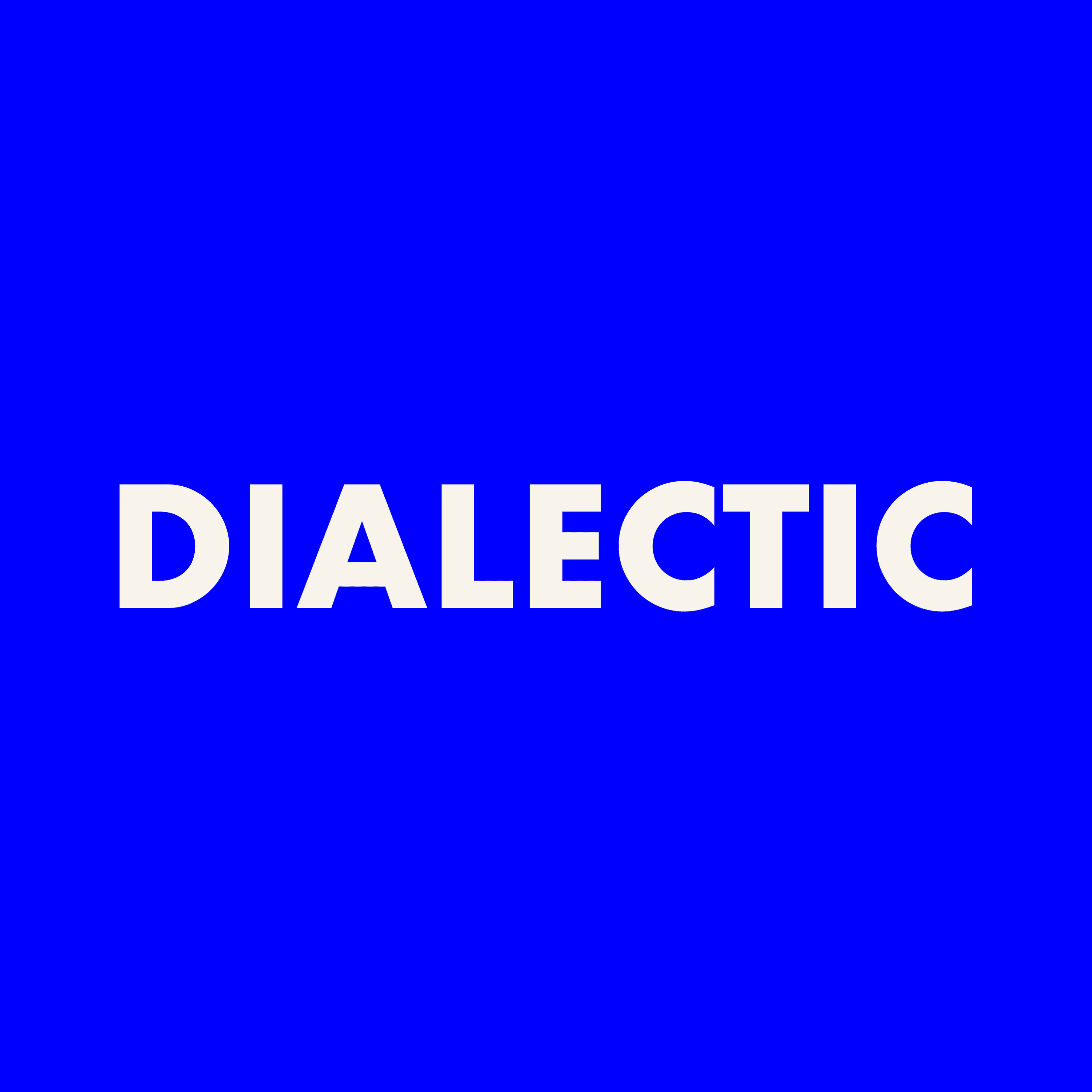 Dialectic coverart