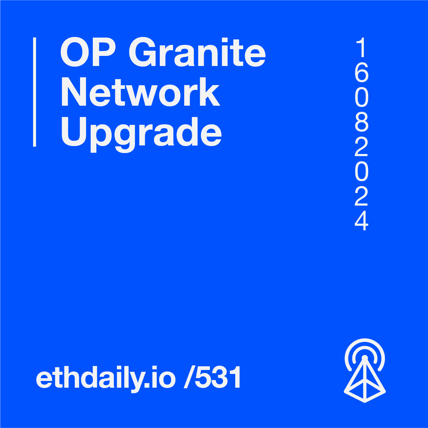 OP Granite Network Upgrade coverart