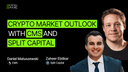 artwork for Crypto Market Outlook with CMS & Split Capital