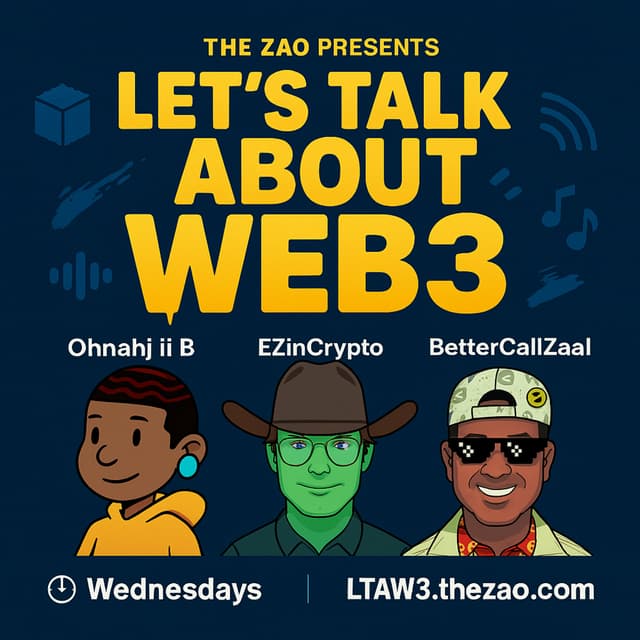 Let's Talk About Web3's Cover Art