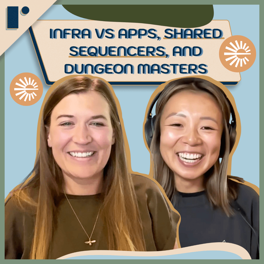 S9 E9 | Infra vs Apps, Shared Sequencers, and Dungeon Masters w/Jill Gunter (Espresso) coverart
