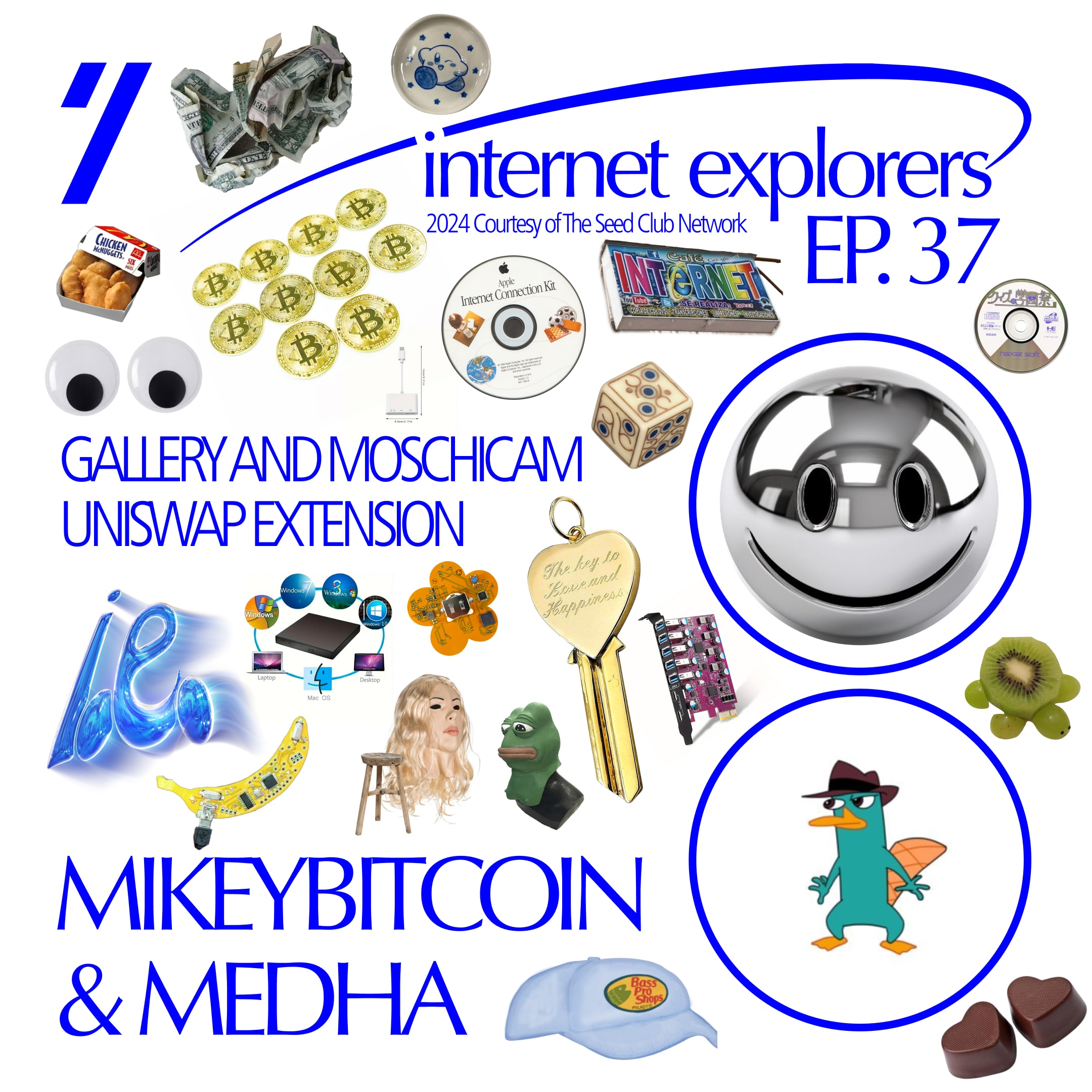 Ep. 38: Blockspace & Brand Value with MIKEYBITCOIN of Moshicam & Medha of Uniswap coverart