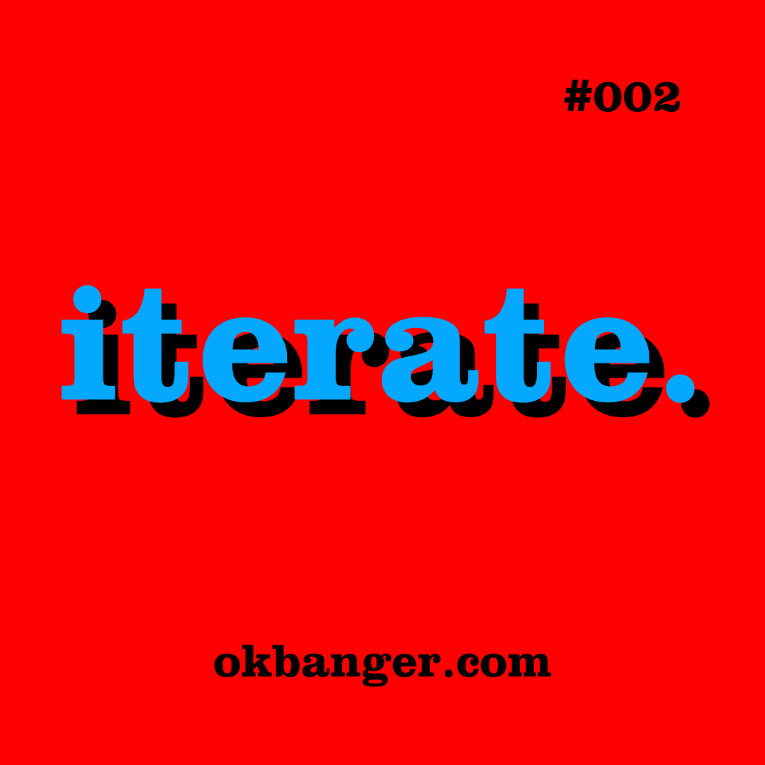 002 - iterate. coverart