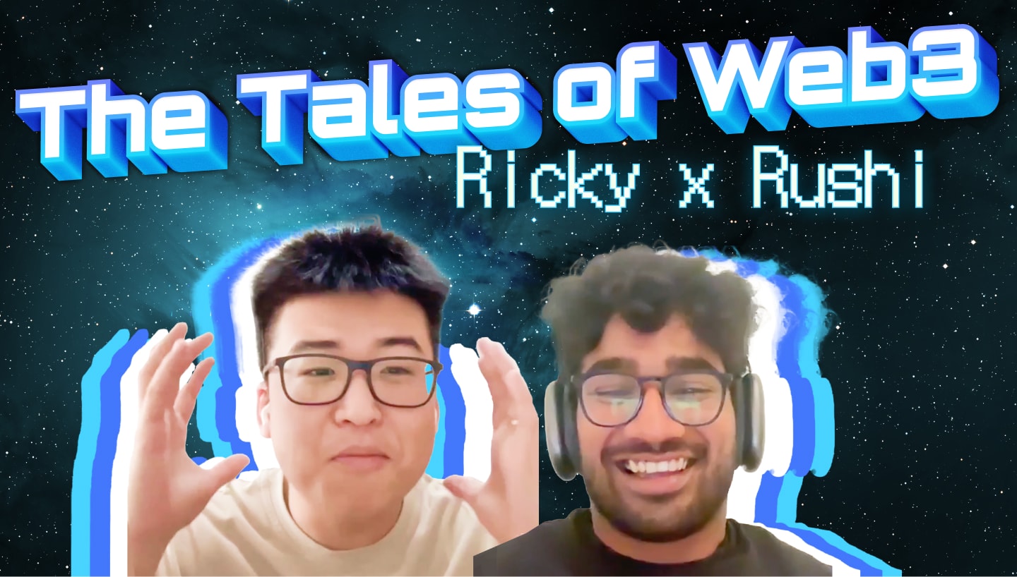 Tales of Web3 with Rushi Manche (Episode 003) coverart