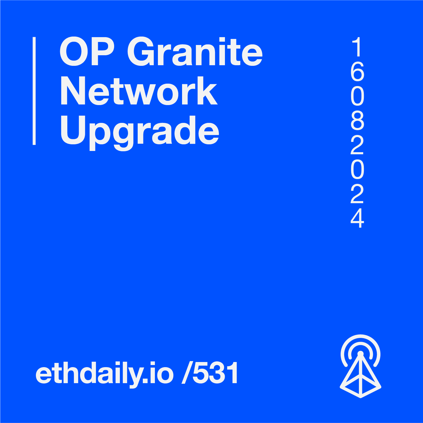 OP Granite Network Upgrade coverart