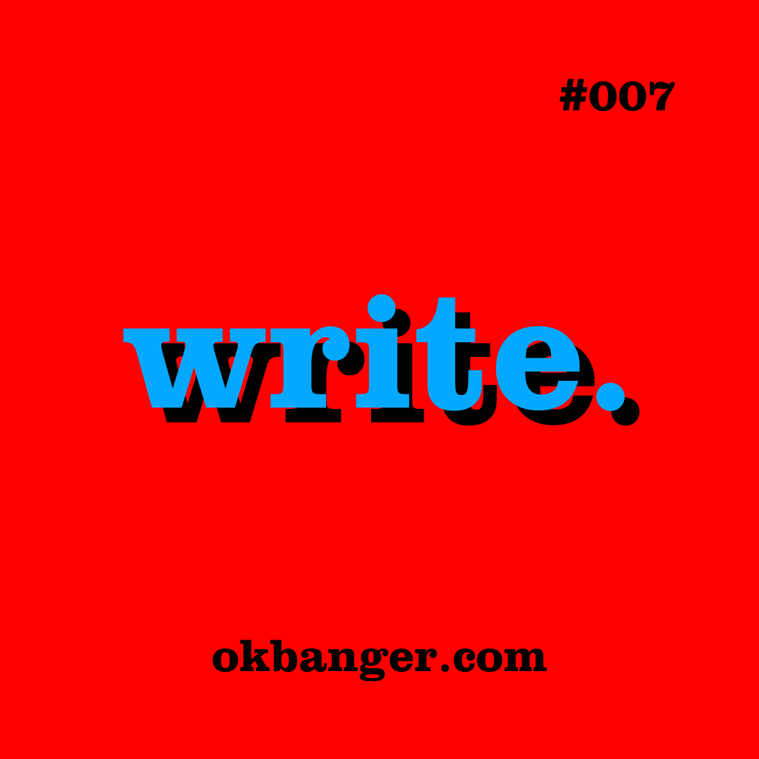 007 - write. coverart