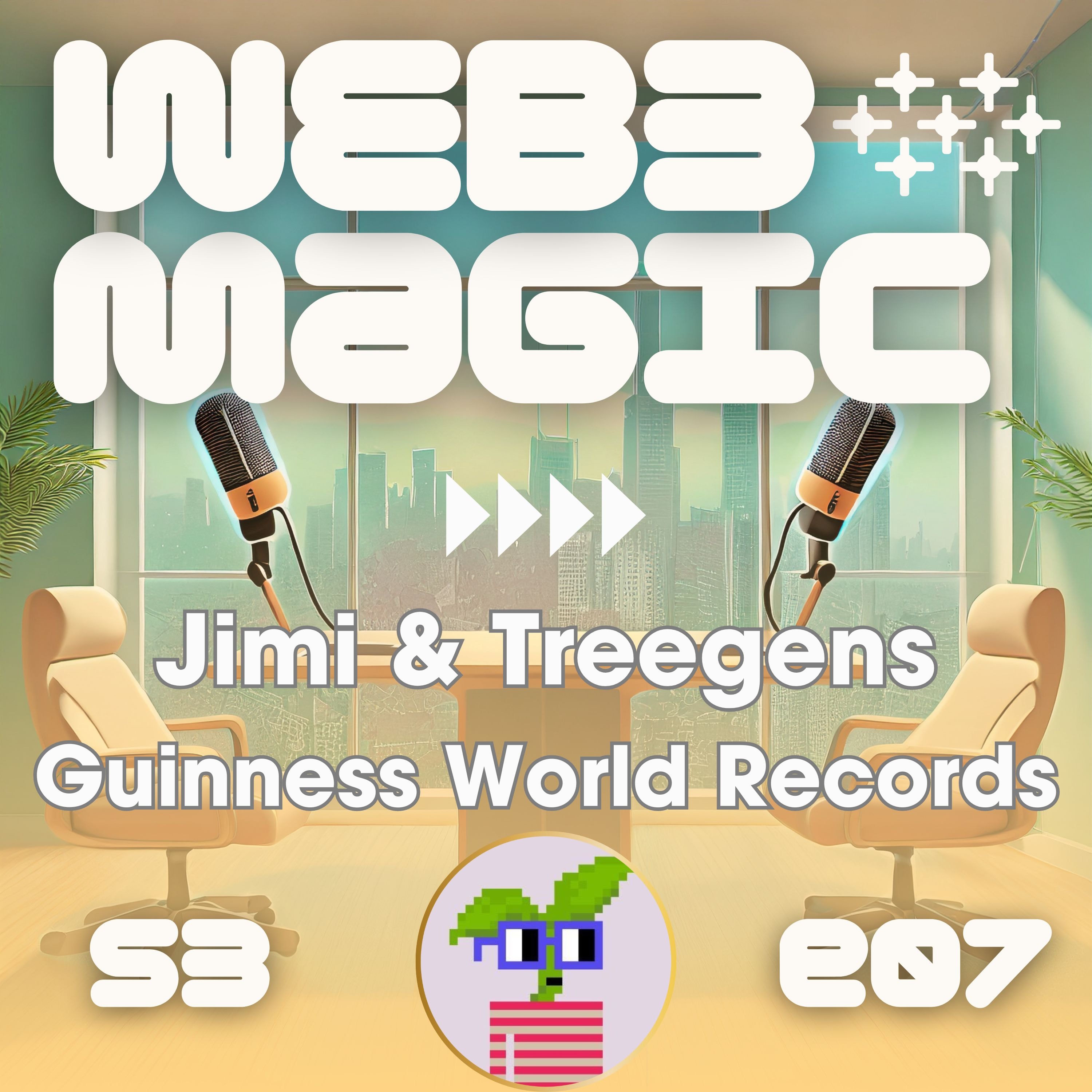 Jimi Cohen, Treegens and Guinness World Records in planting trees coverart