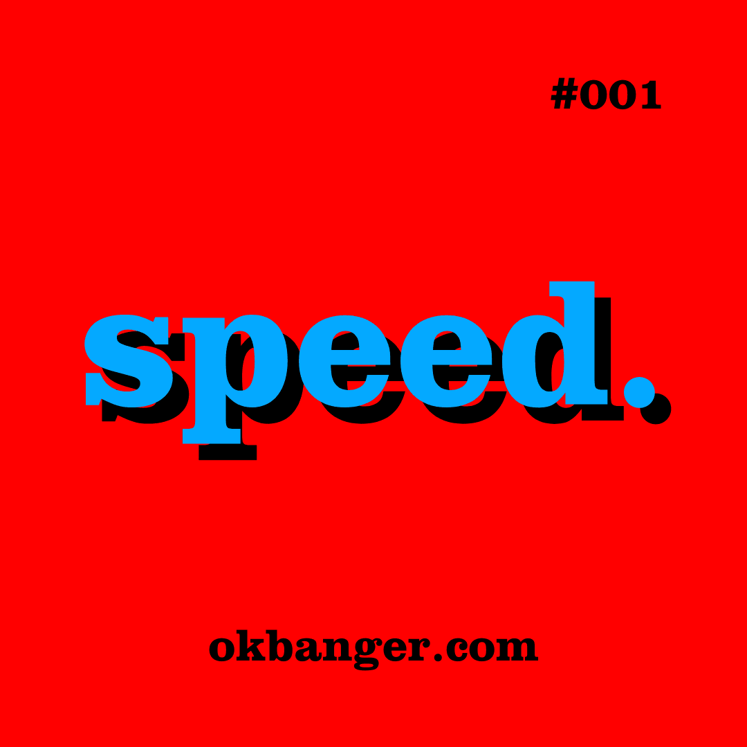 001 - speed. coverart