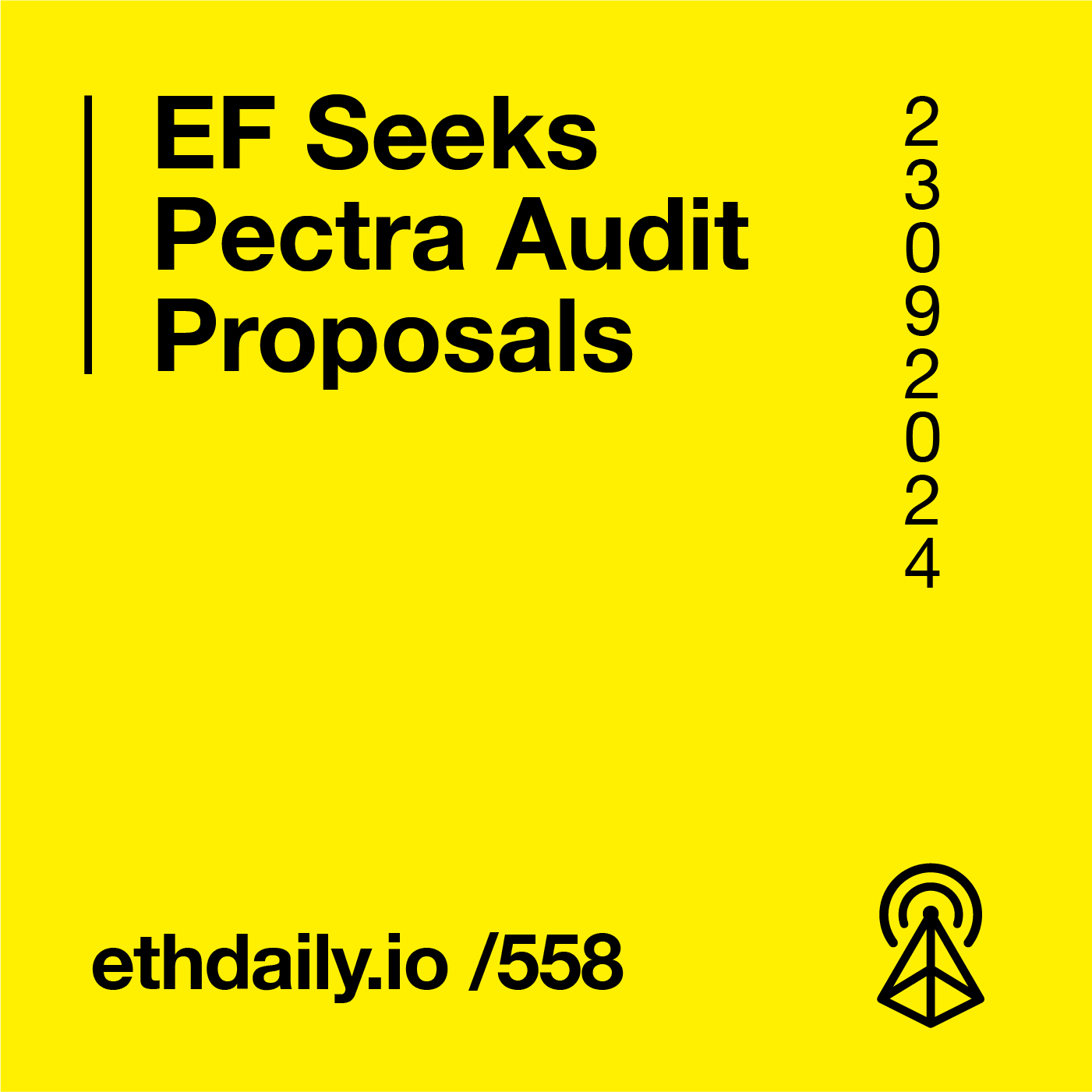EF Seeks Pectra Audit Proposals coverart