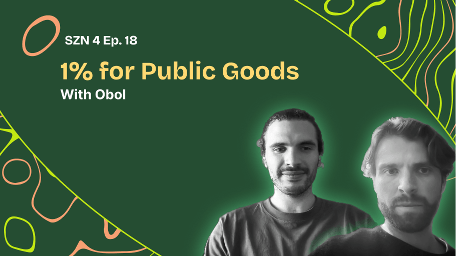 1% for Public Goods w/ Obol coverart