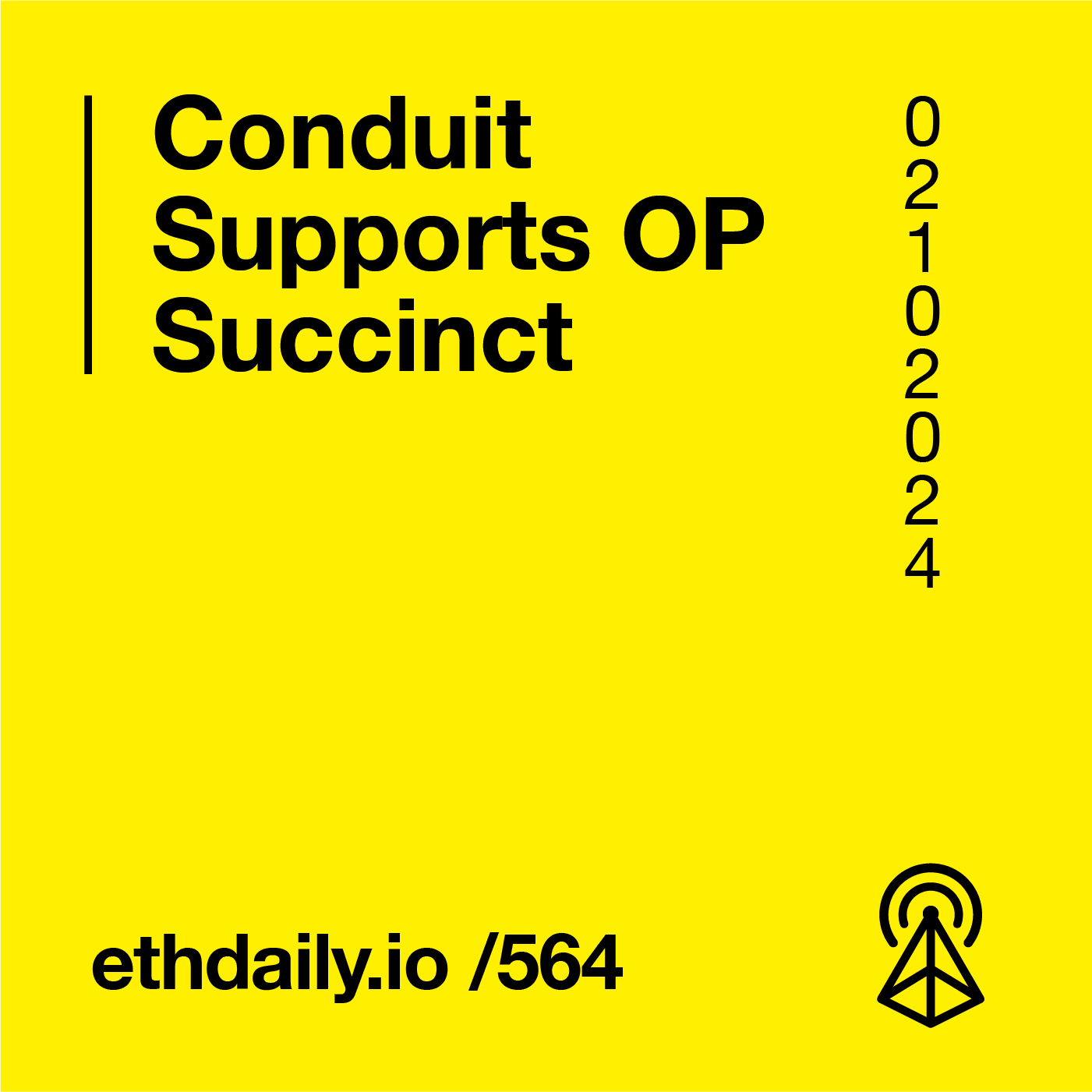 Conduit Supports OP Succinct coverart