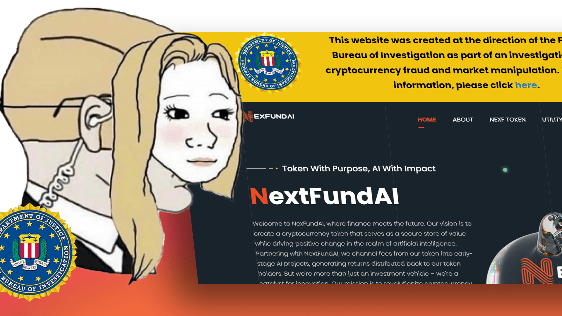 The FBI rugged a memecoin coverart