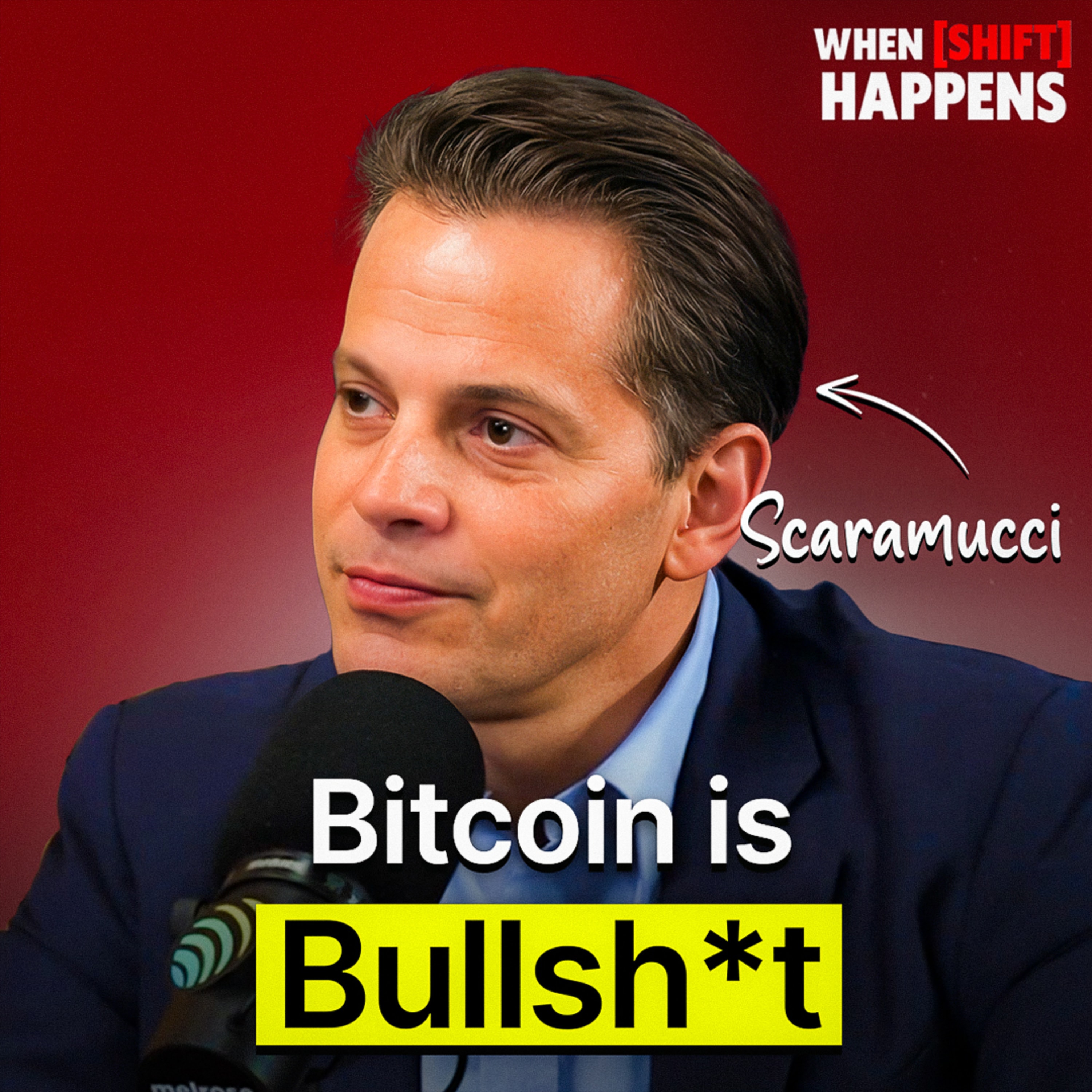 E118: Anthony Scaramucci: Bitcoin was the Greatest Scam in the world (now it's 70% of my net worth) coverart