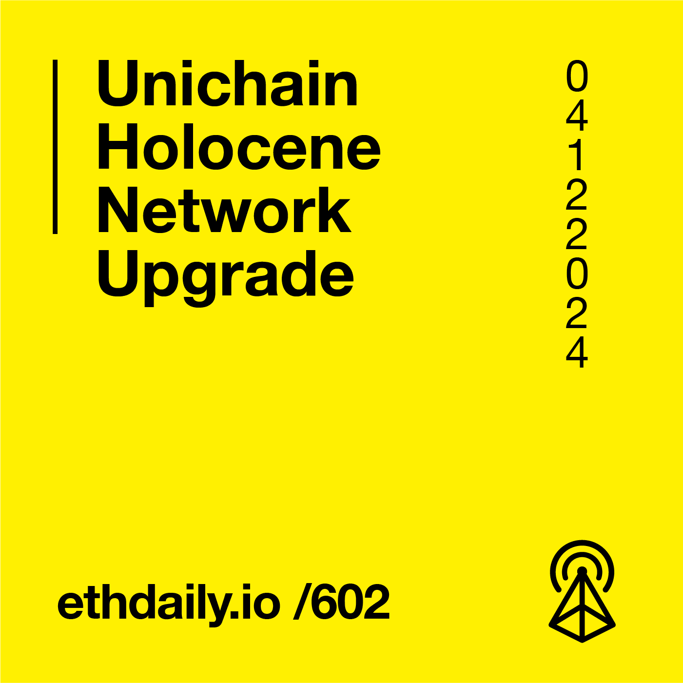 Unichain Holocene Network Upgrade coverart