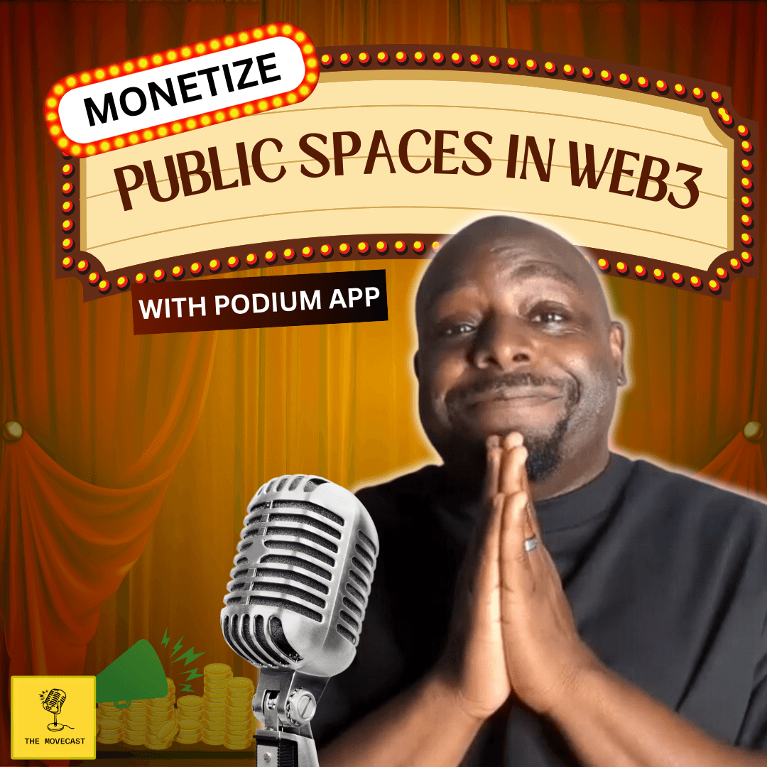 Monetize public spaces in web3 - Podium on Movement Labs coverart