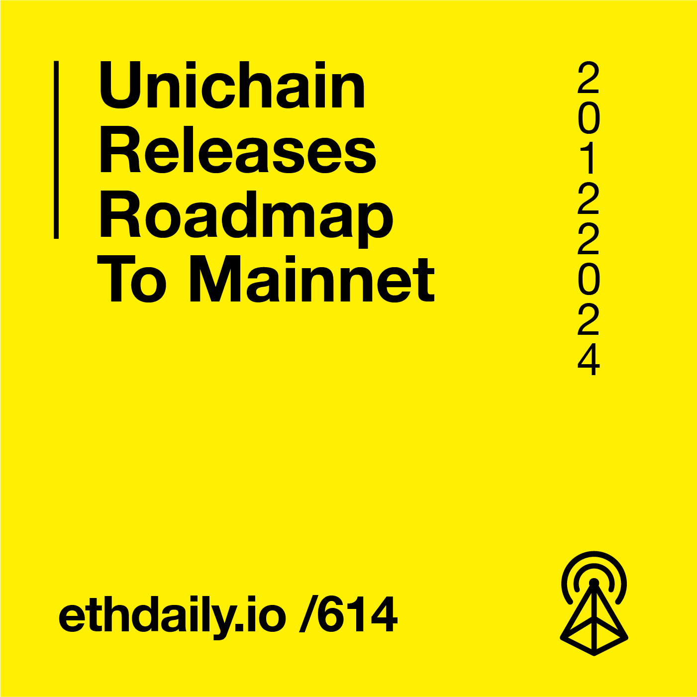 Unichain Releases Roadmap To Mainnet coverart