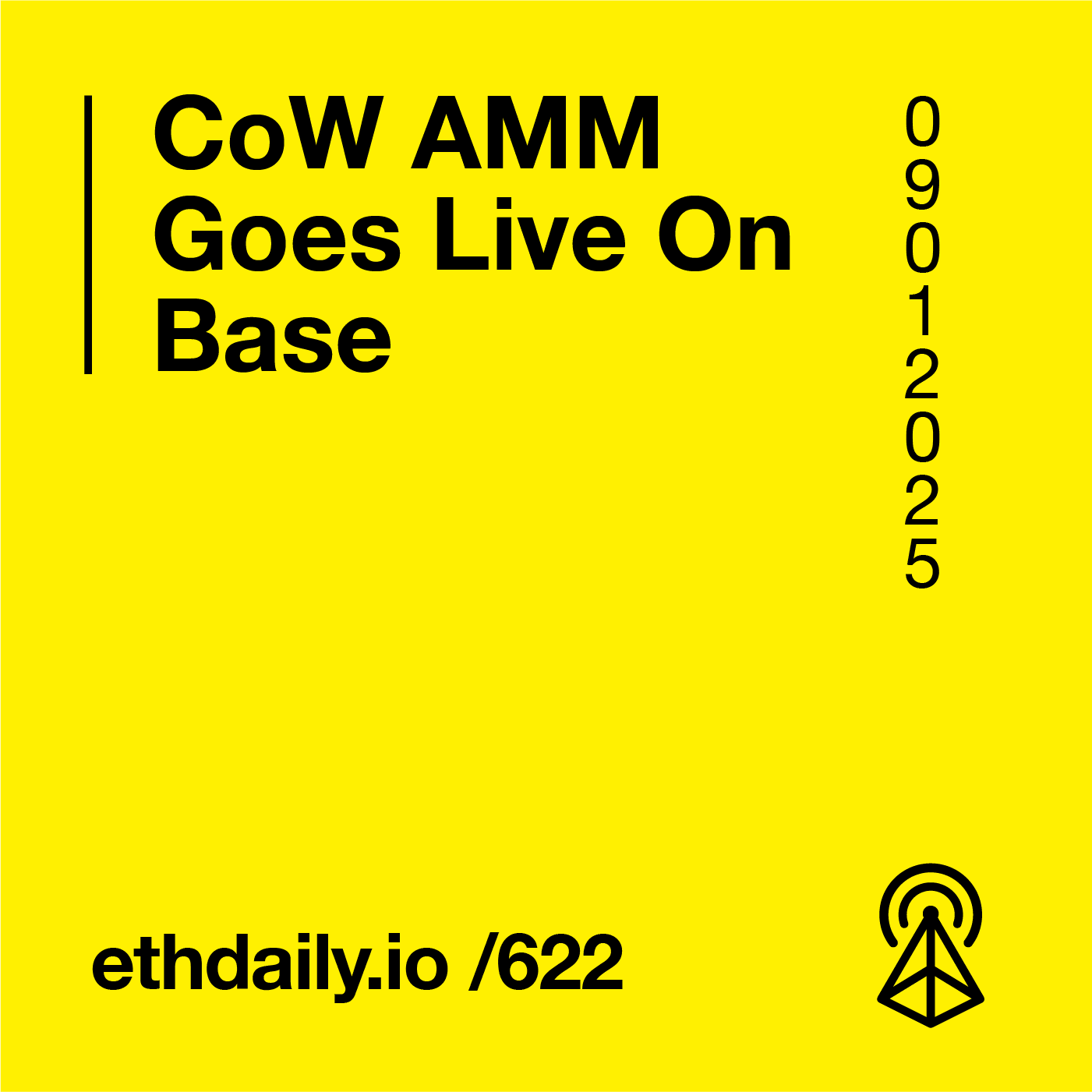 CoW AMM Goes Live On Base coverart