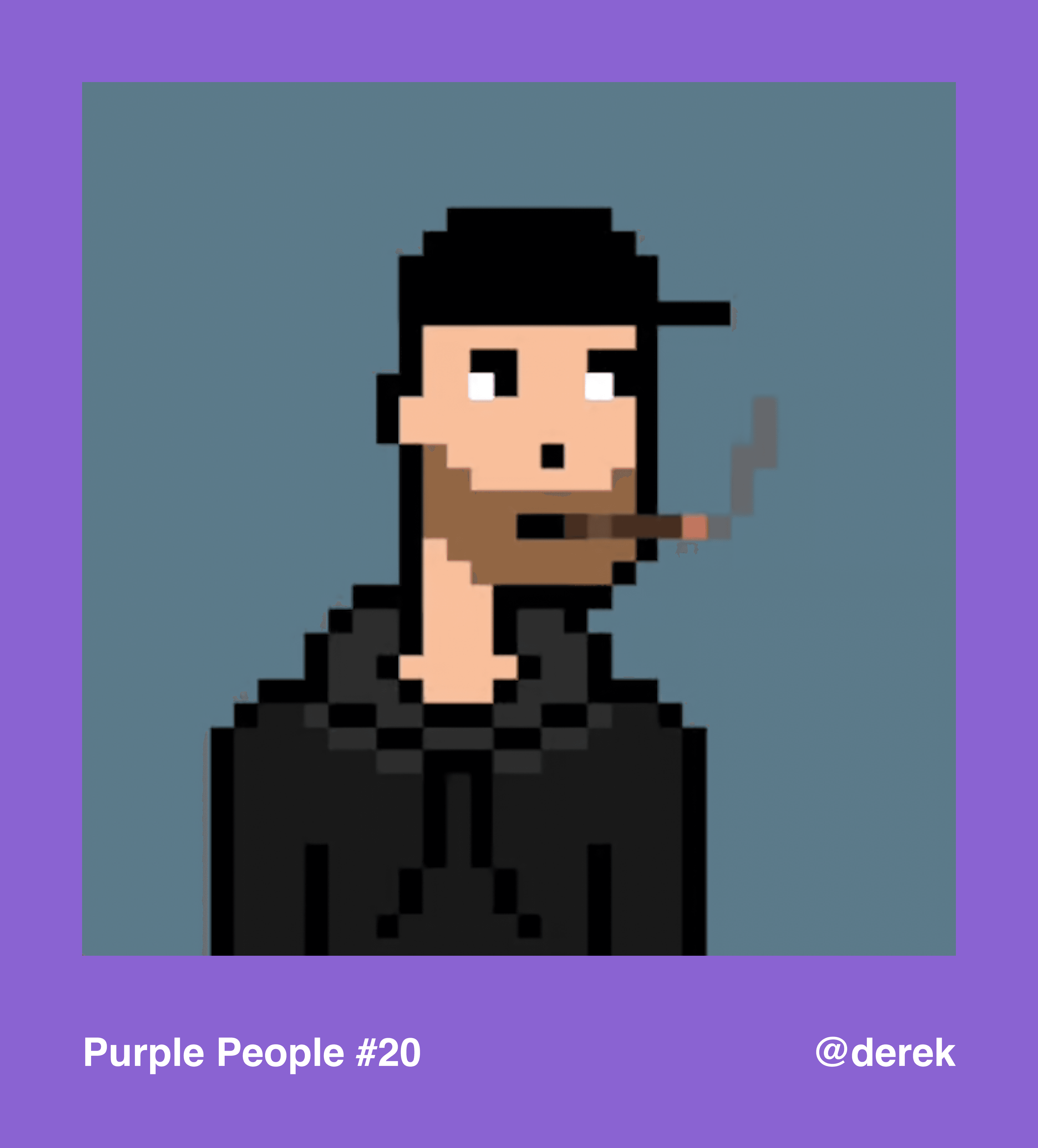 #20 - @derek coverart