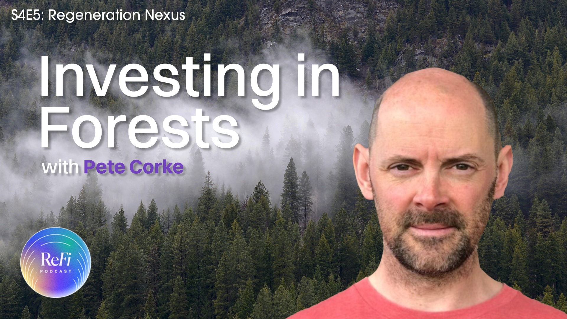 Investing in Forests with Pete Corke | S4E5: Regeneration Nexus coverart
