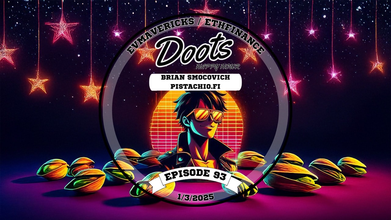 Happy Hour #93 - Brian Smocovich - PistachioFi - Jan. 3rd 2025 coverart
