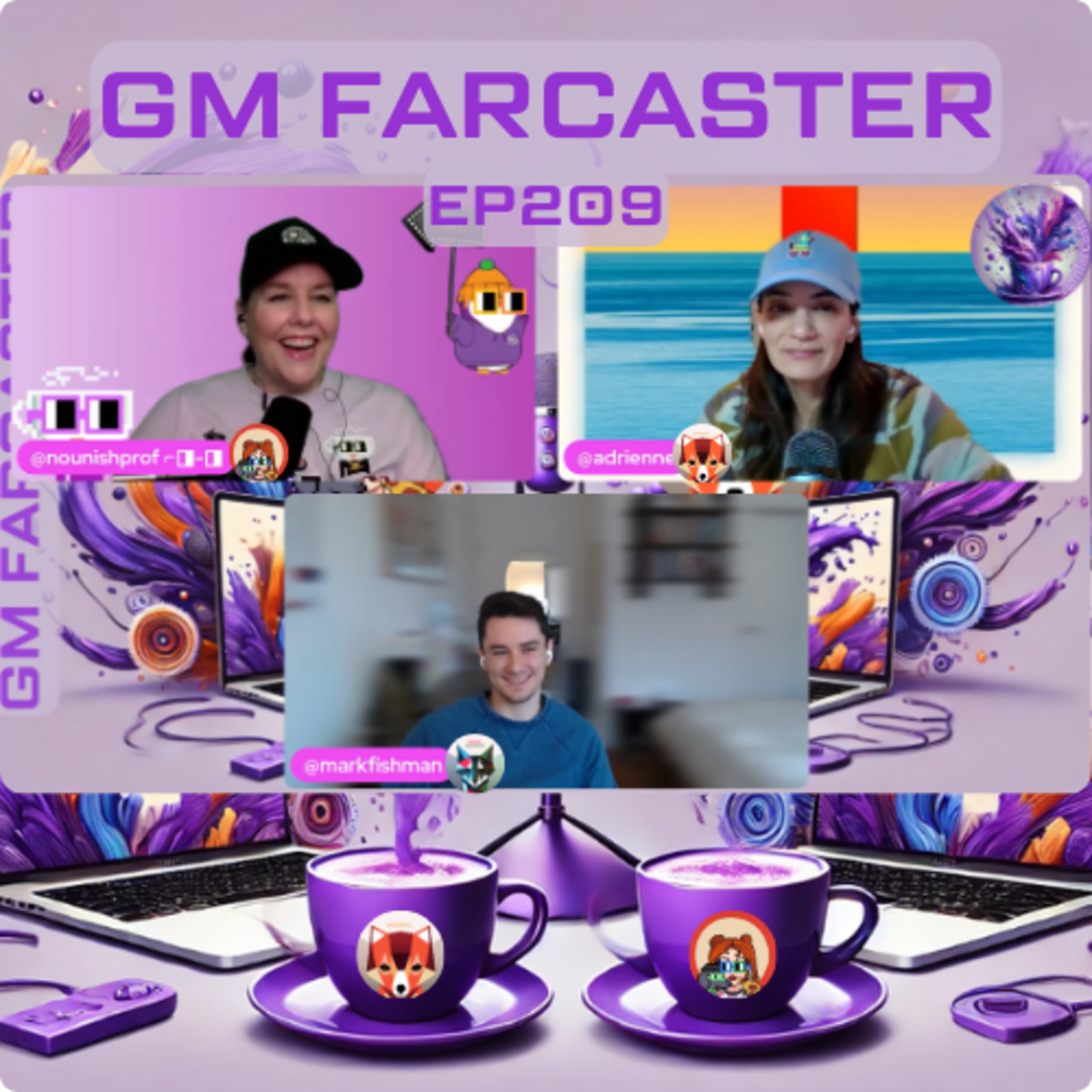 GM Farcaster ep209 Friday January 31, 2025 coverart