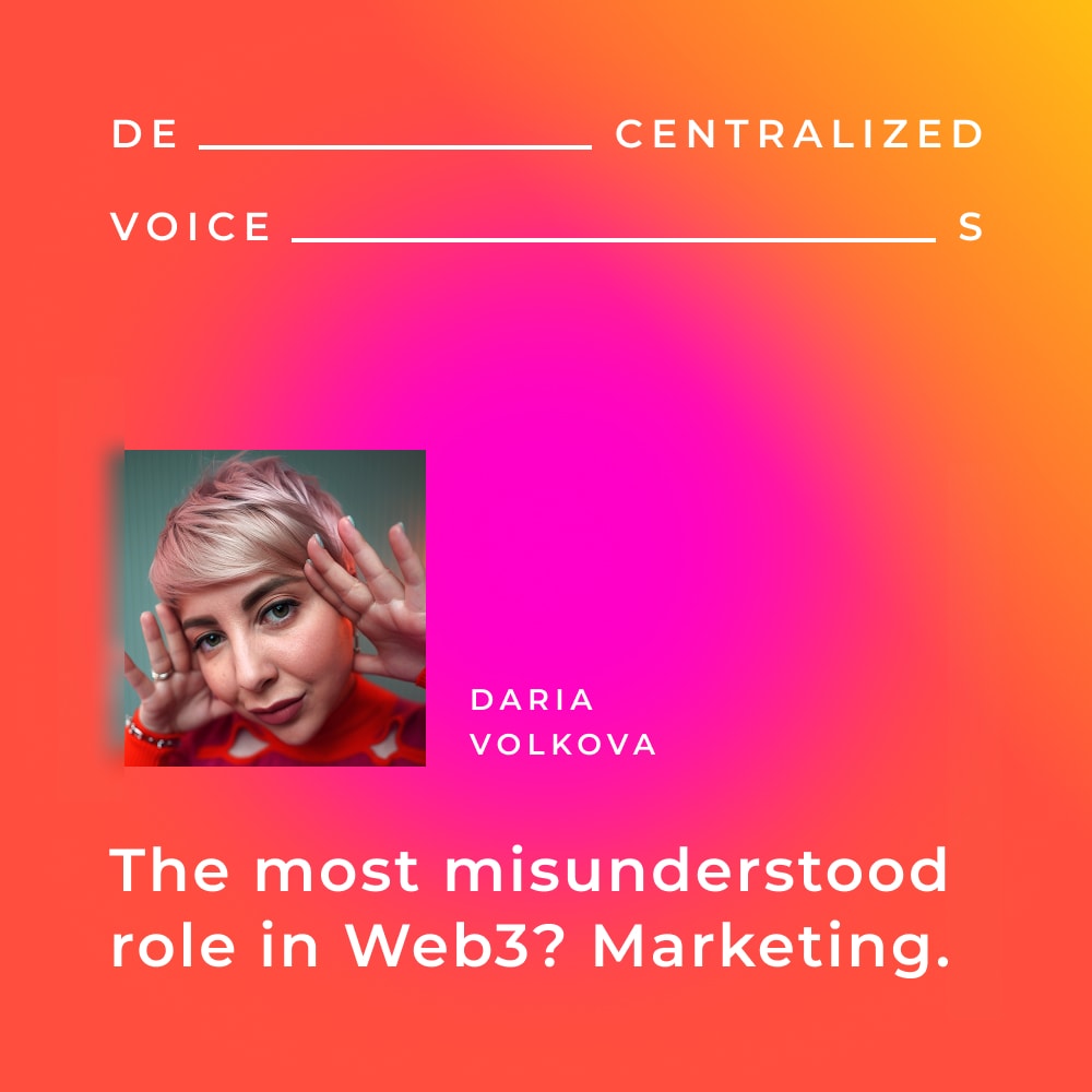 Web3 hates marketing, and it’s holding the entire space back coverart