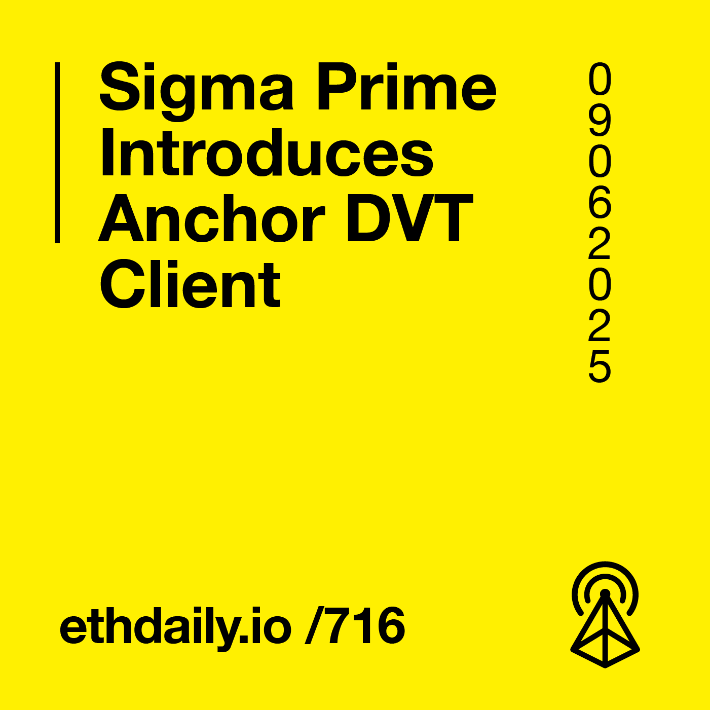 Sigma Prime Introduces Anchor DVT Client coverart
