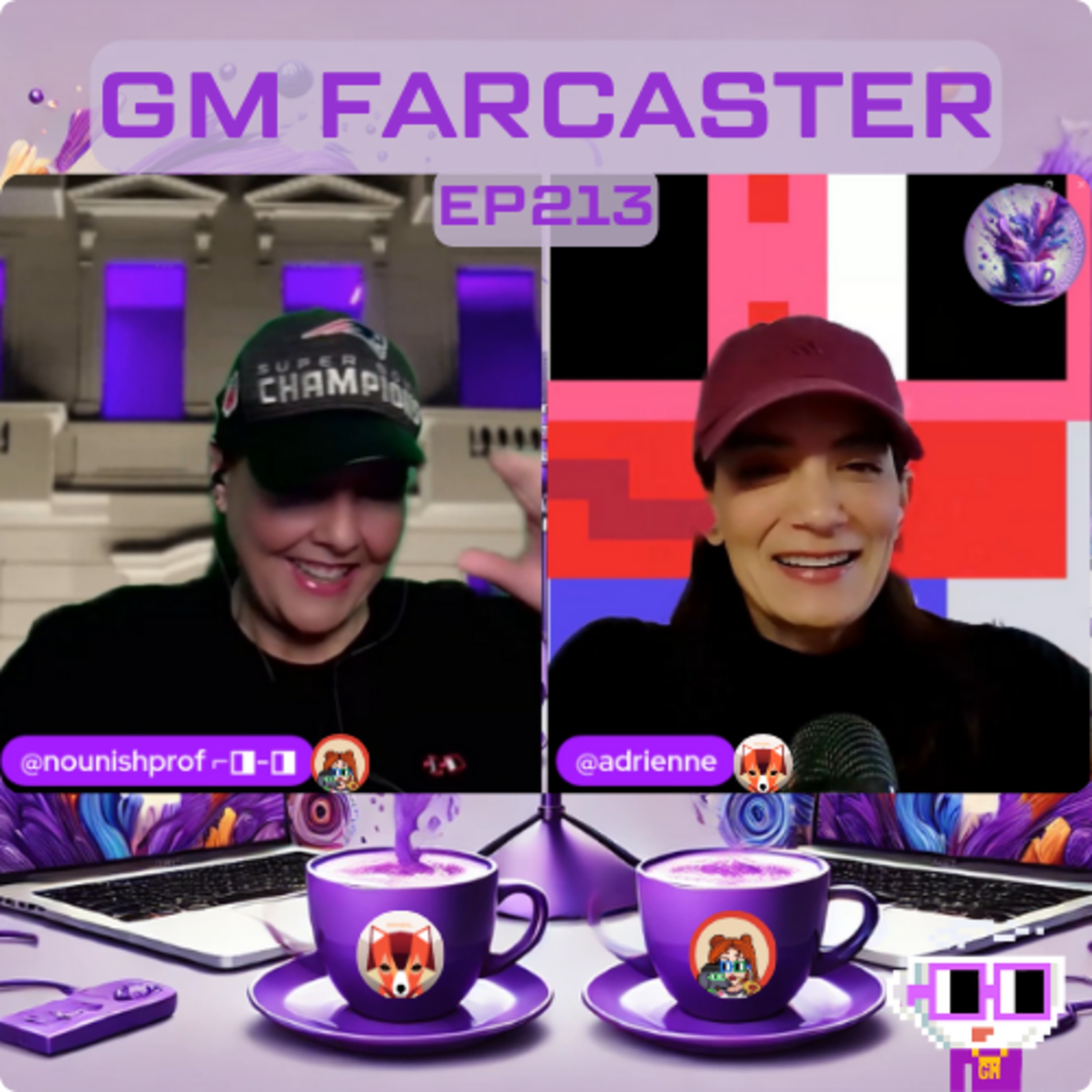 GM Farcaster ep213 Monday February 10, 2025 coverart