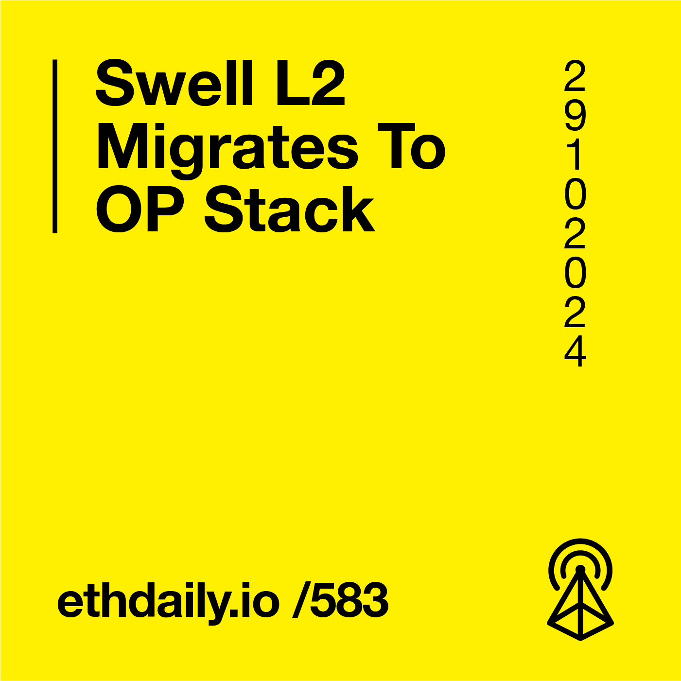 Swell L2 Migrates To OP Stack coverart