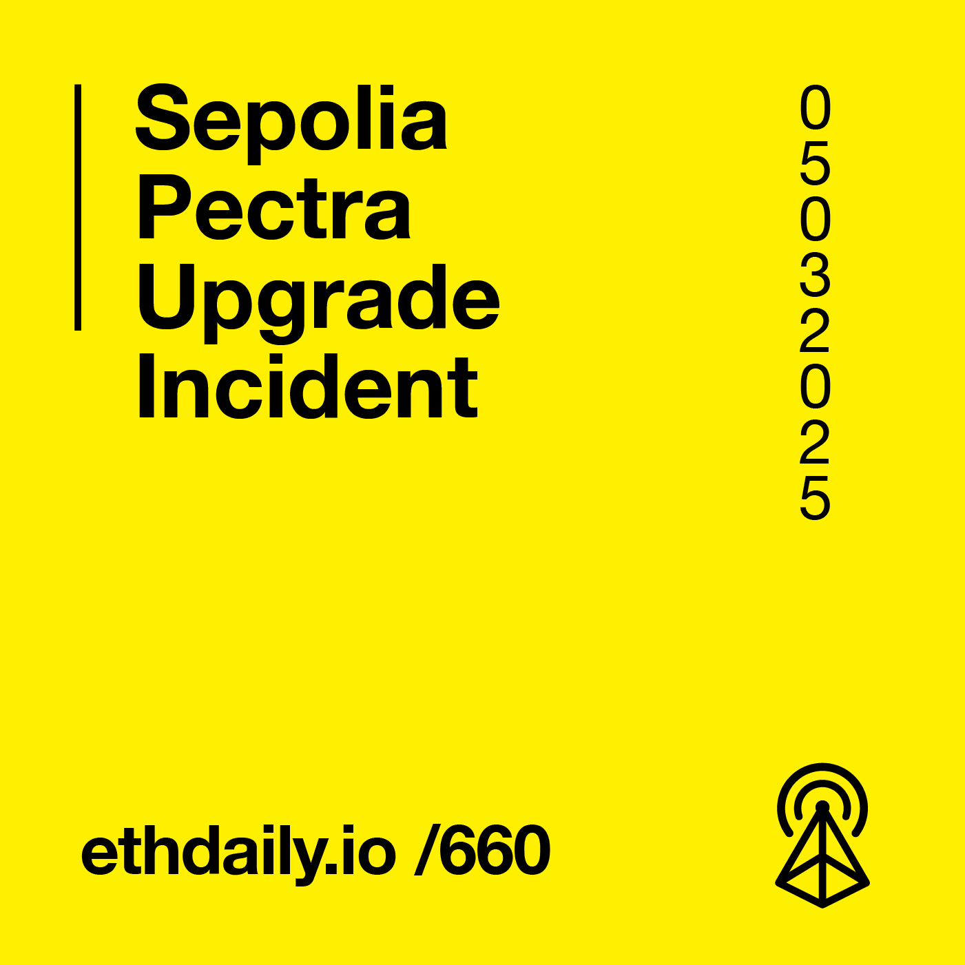 Sepolia Pectra Upgrade Incident coverart