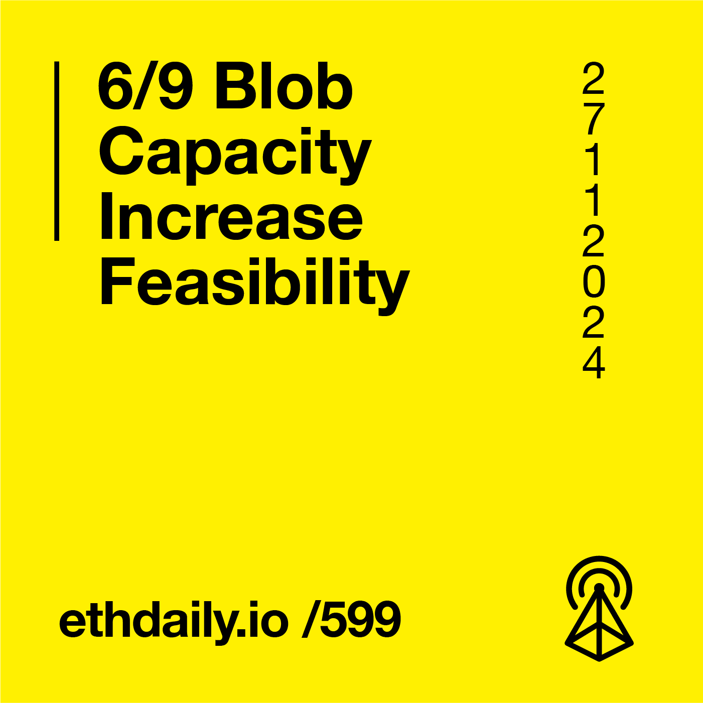6/9 Blob Capacity Increase Feasibility coverart