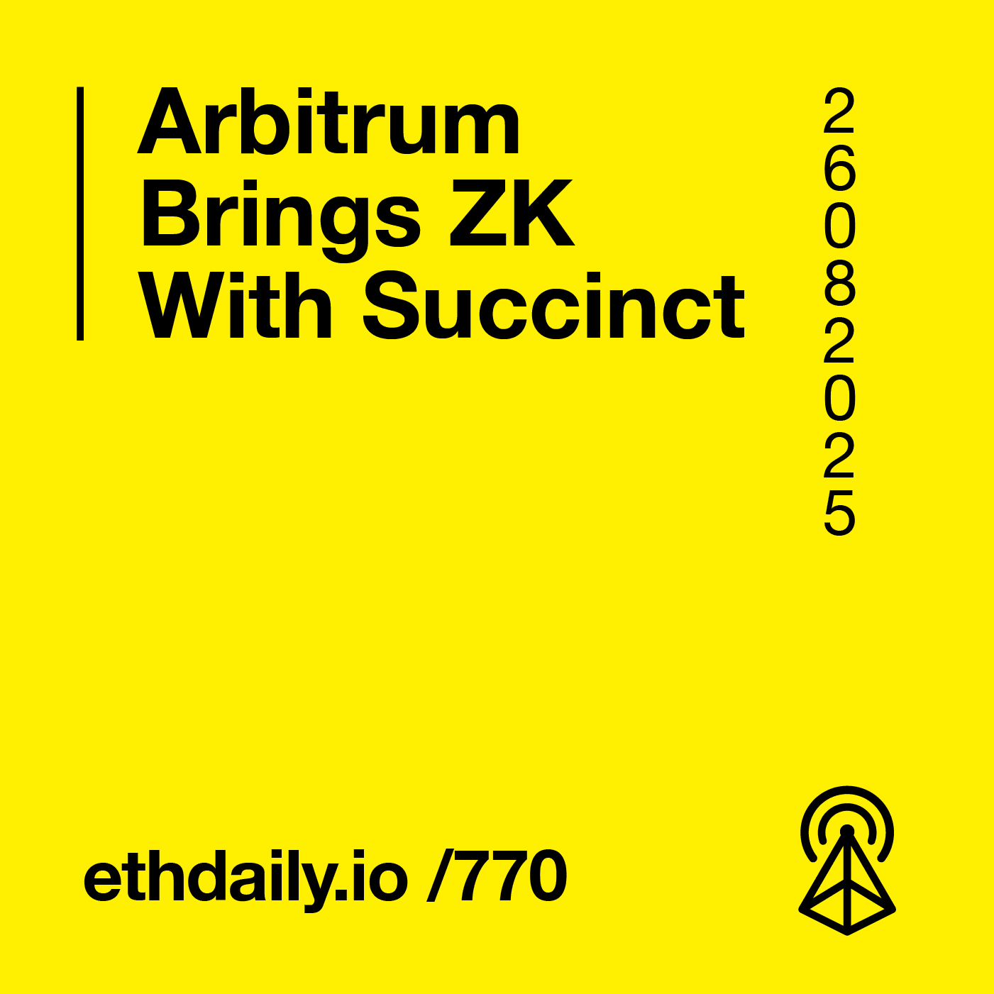 Arbitrum Brings ZK With Succinct coverart