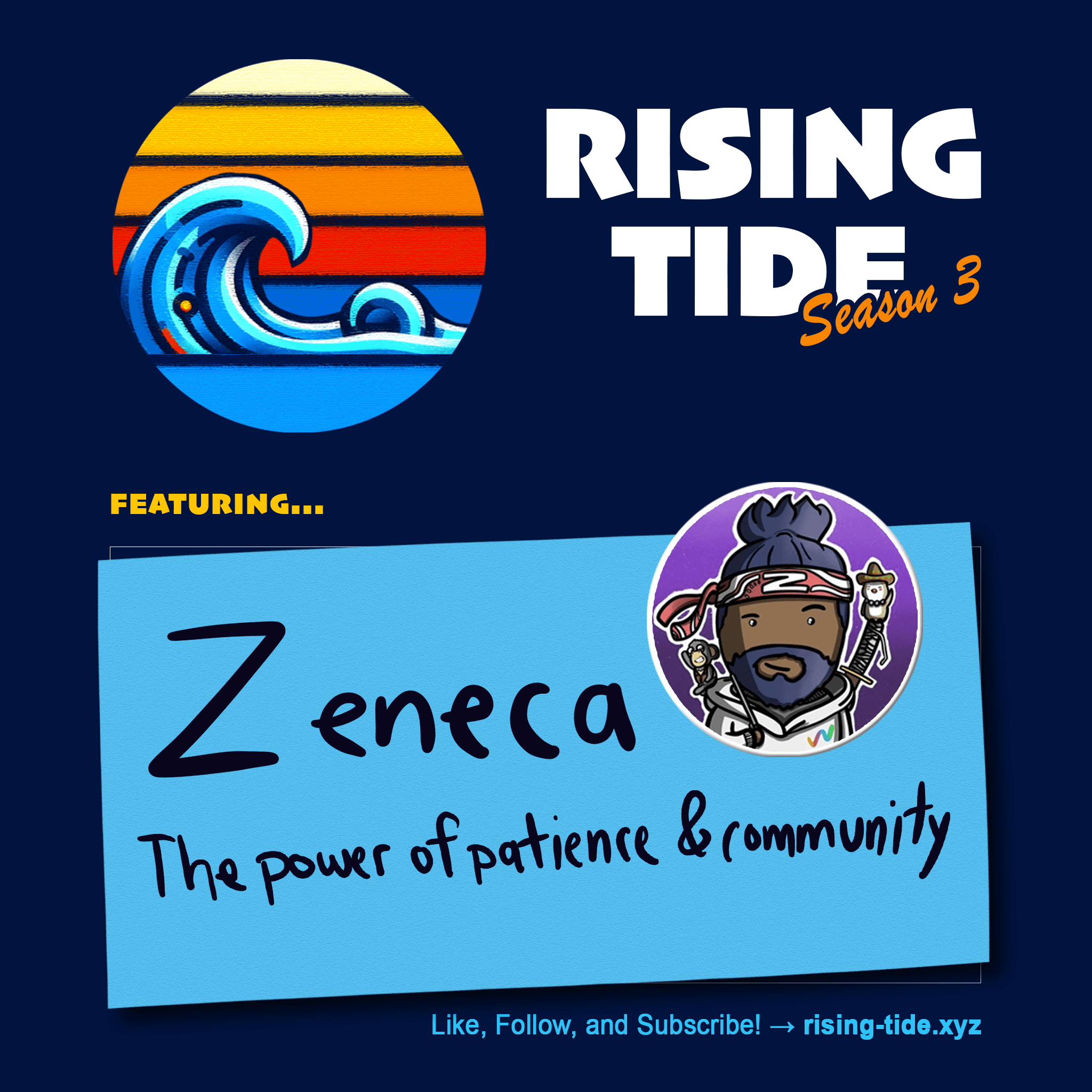 Zeneca on the Power of Patience and Community coverart