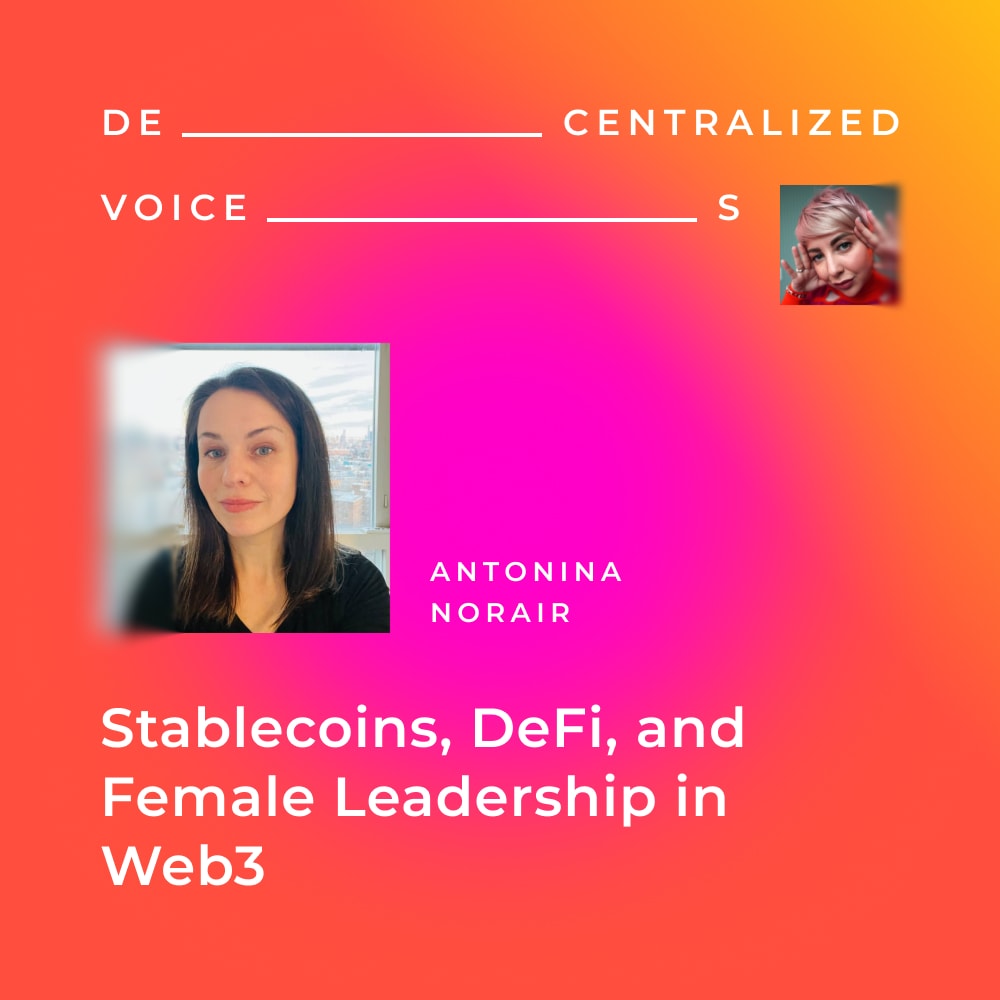 Stablecoins, DeFi Adoption, and Female Career Advice from a CTO of M0 Foundation coverart