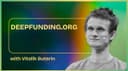 artwork for DEEPFUNDING.ORG w/ Vitalik Buterin