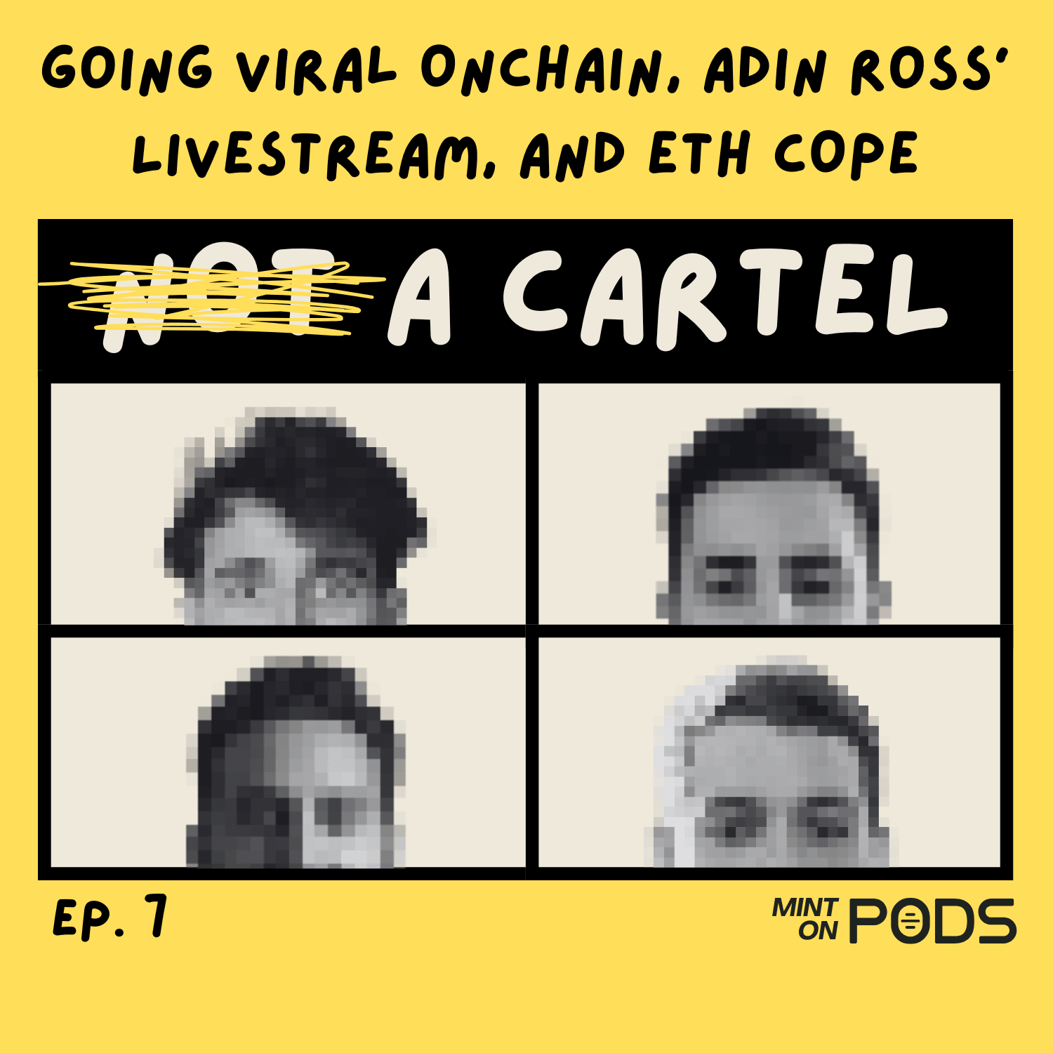 Going Viral Onchain, Adin Ross' Livestream, and ETH Cope | NAC Ep. 7 coverart