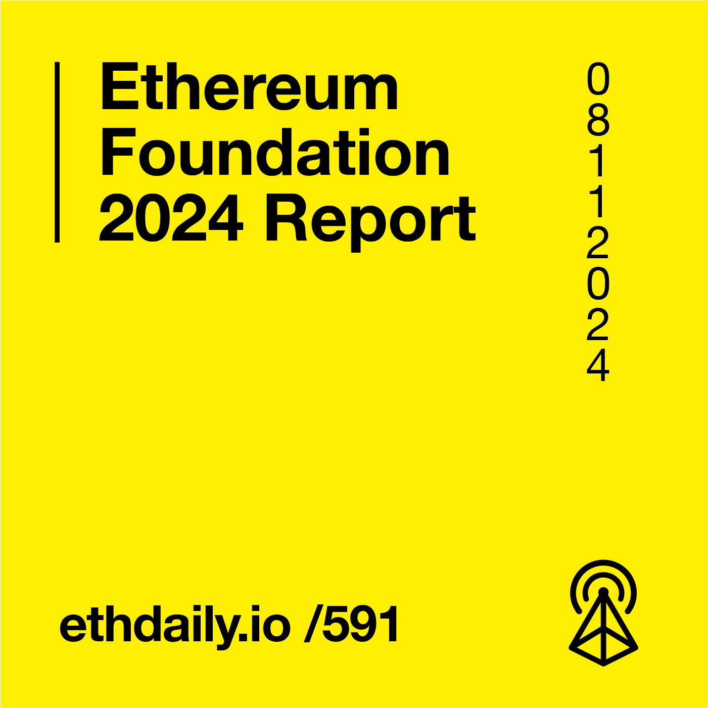 Ethereum Foundation 2024 Report coverart