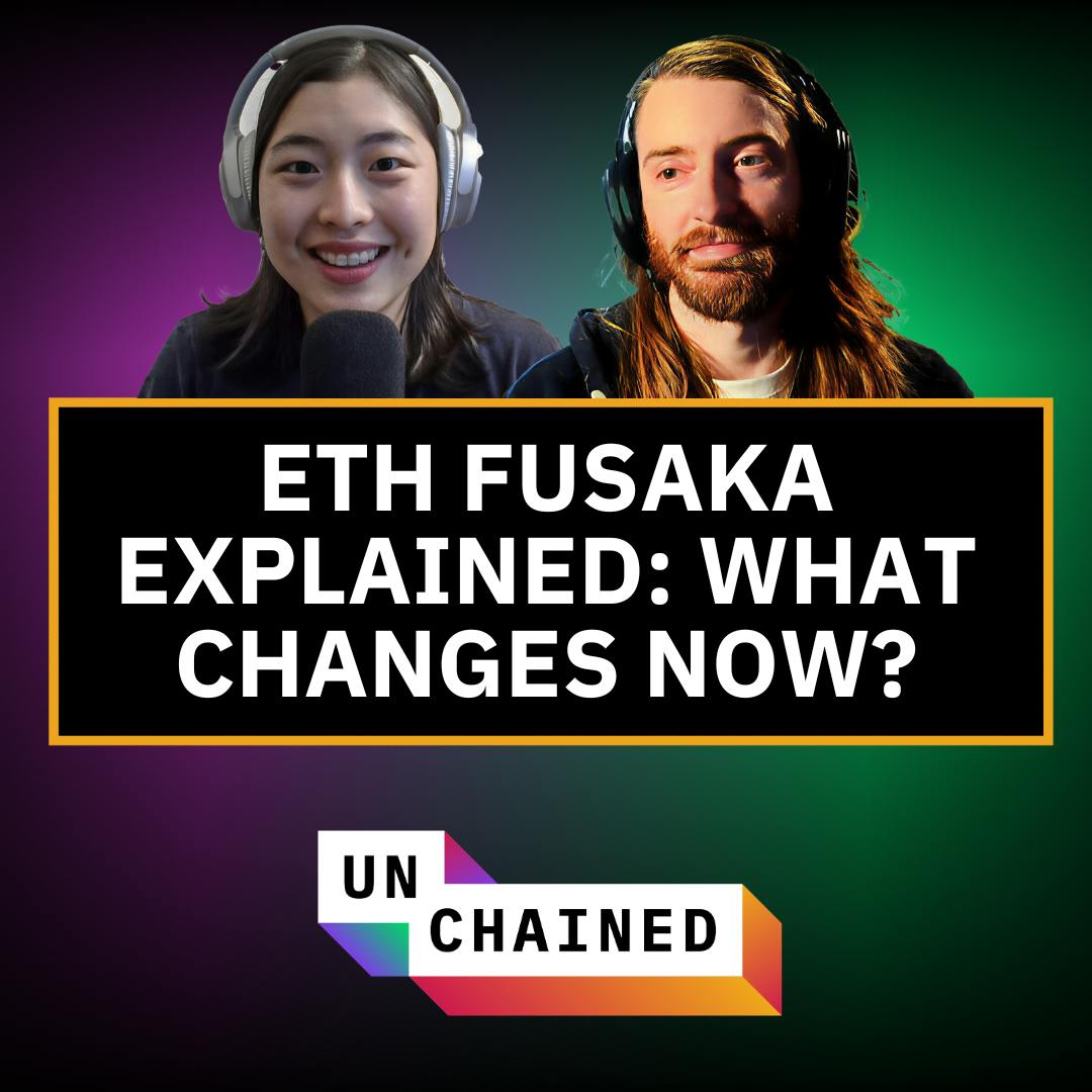 Cheaper Fees and No More Free Lunch for Layer 2s? Inside Ethereum's Fusaka Upgrade - Ep. 966 coverart