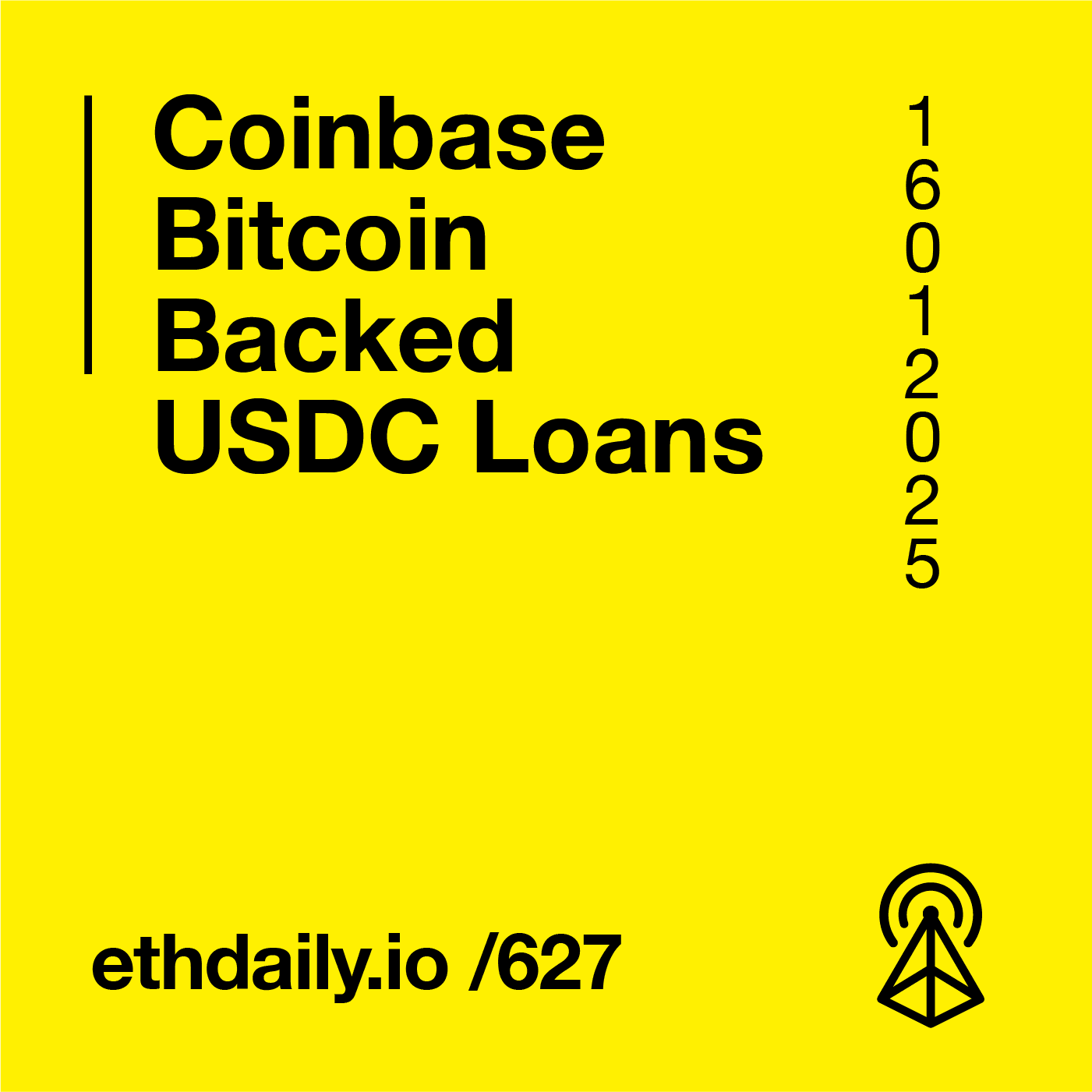 Coinbase Bitcoin-Backed USDC Loans coverart