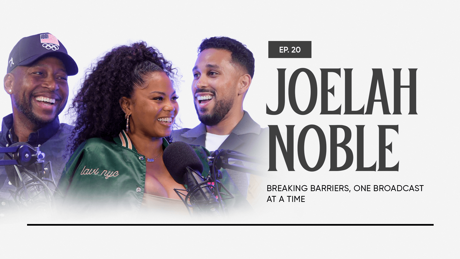 Ep. 20 | Joelah Noble: Breaking Barriers in Broadcasting – BBC, Brooklyn & Beyond coverart